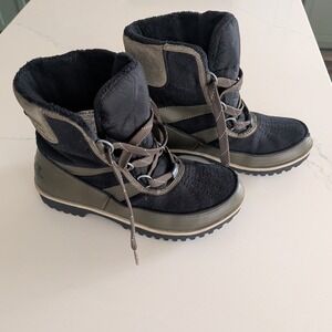 Sorel Women's Waterproof Winter Boots Black US 8 240mm Warm Comfortable